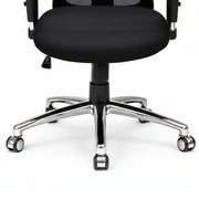 Eezy Office Chair 454A - Adjustable Ergonomic Office Chair with SS Base
