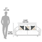 Velora 3 Seater Sofa – Sophistication Meets Everyday Comfort