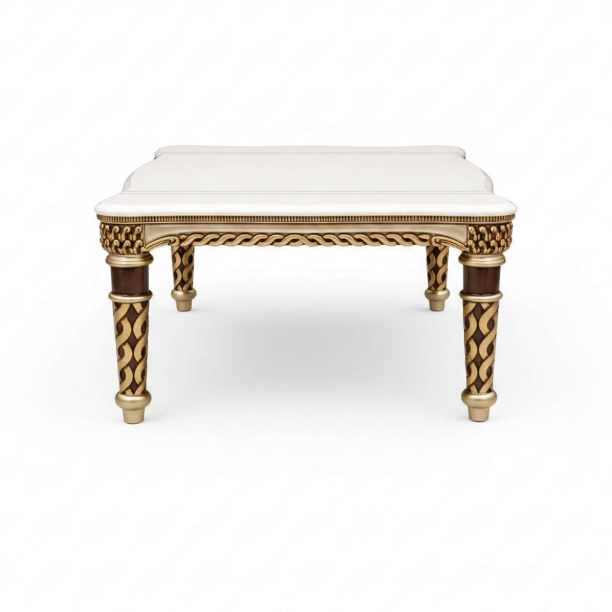 Sapphire 8+1 Seater Marble Dining Table – Classic Grandeur with Ornate Detailing