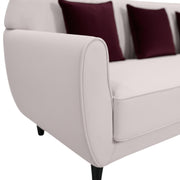 Mellow Suede 3-Seater Sofa  Relaxing Comfort in a Modern Fabric Finish