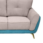 Core 3 Seater Sofa  Dual-Tone Sophistication