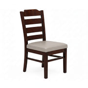 Averi ladder-back dining chair, three-quarter view