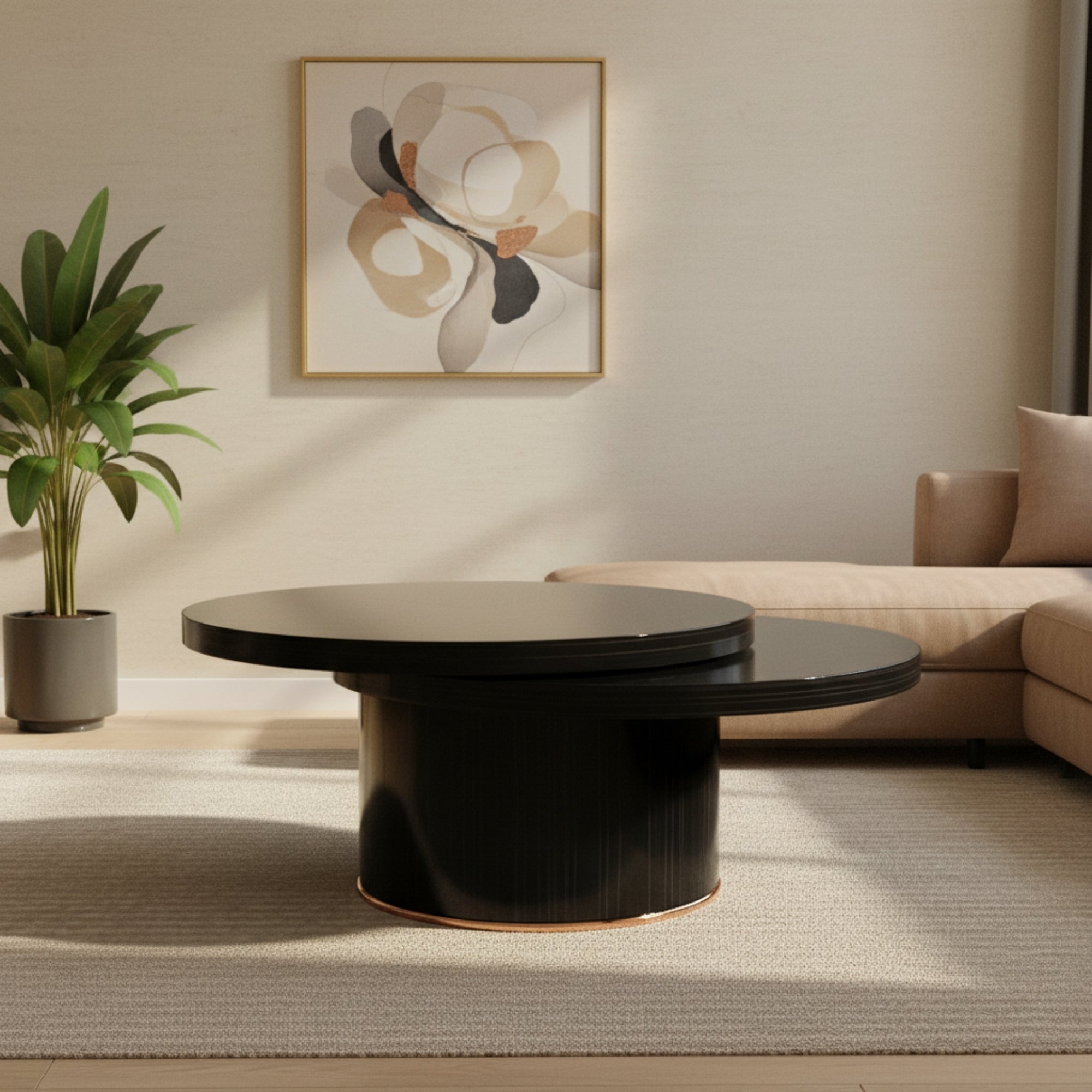 N302A Coffee Table – Luxury Marble Centre Table for Living Rooms