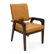 Pixel dining armchair, three-quarter view