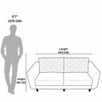 Butterfly 3-Seater Sofa  A Symphony of Comfort and Style