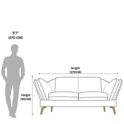 Laslie 2 Seater Sofa