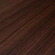 Manchester walnut wood grain finish close-up
