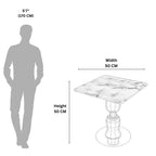069# End Table  Compact Side Table for Living Rooms & Bedrooms