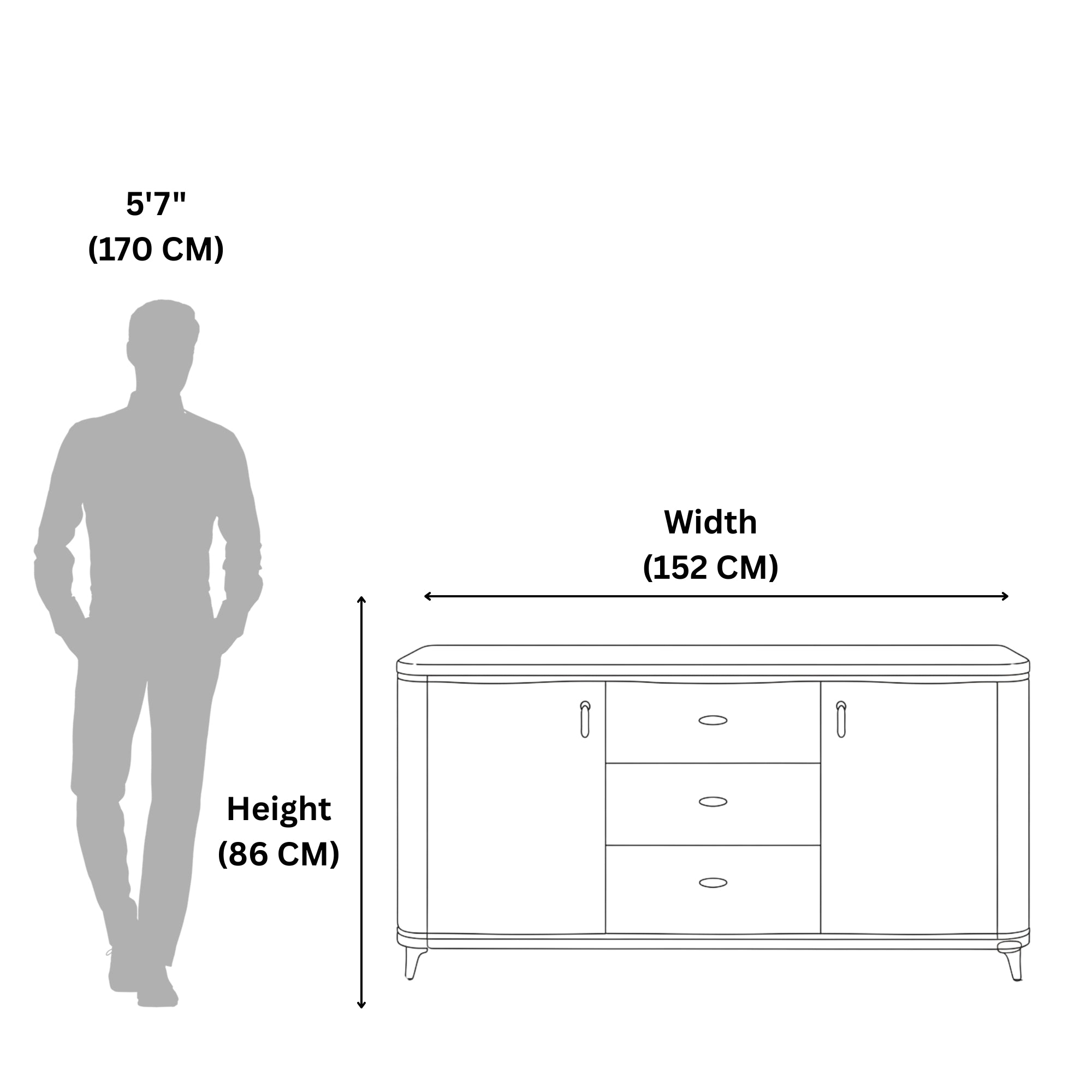 Glorious Multiunit  Modern Glossy White Storage Unit for Home