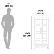 Camryn 2 Door Wardrobe – Elegant Storage with Timeless Appeal