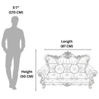 French Carvin 3 Seater Sofa- Ornate Royal Collection