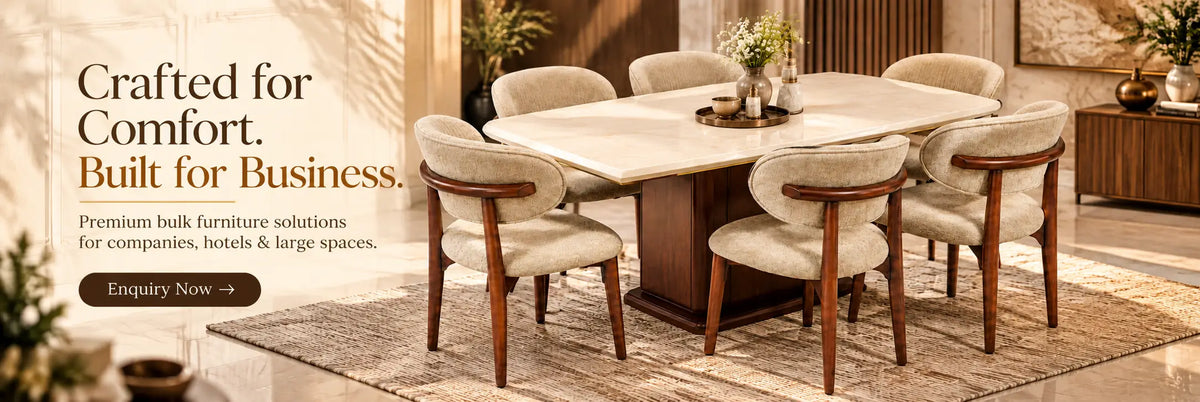 Bulk furniture for companies, hotels and projects