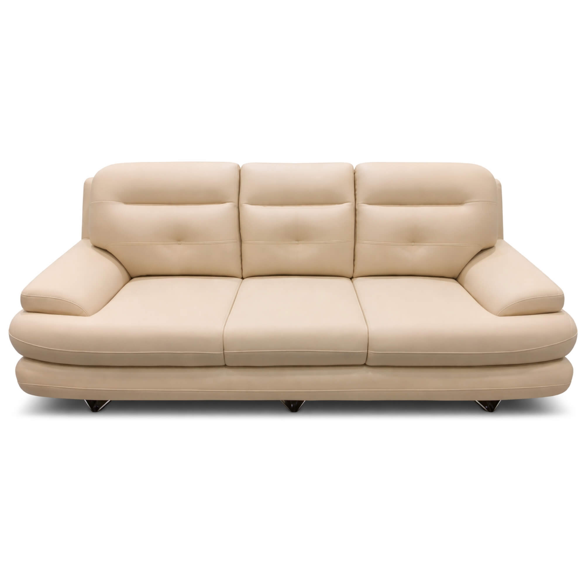 Dublin 3 Seater Sofa exhibits modern minimalism with its clean lines, balanced proportions and inviting comfort.