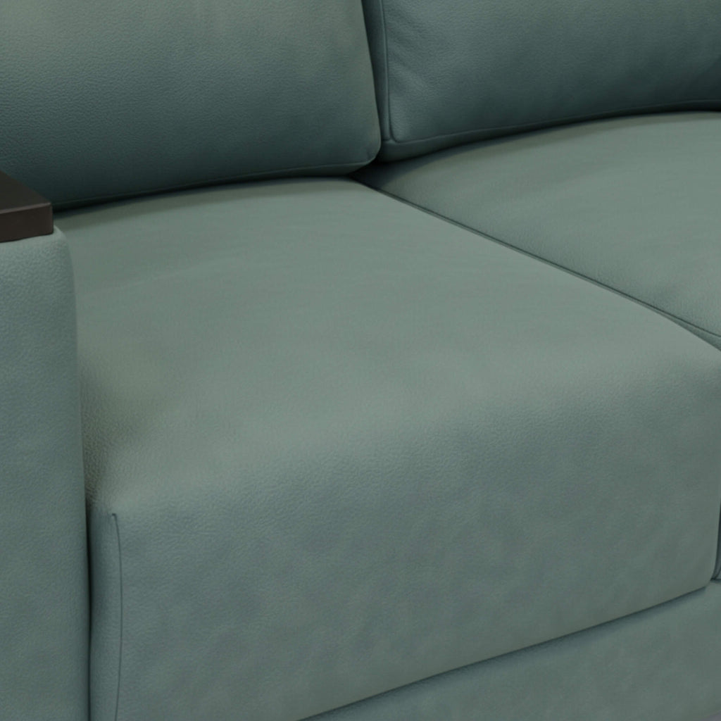 Pacific 2-seater Fabric has wide cushioned seat and padded armrest, designed for enhanced comfort and support.
