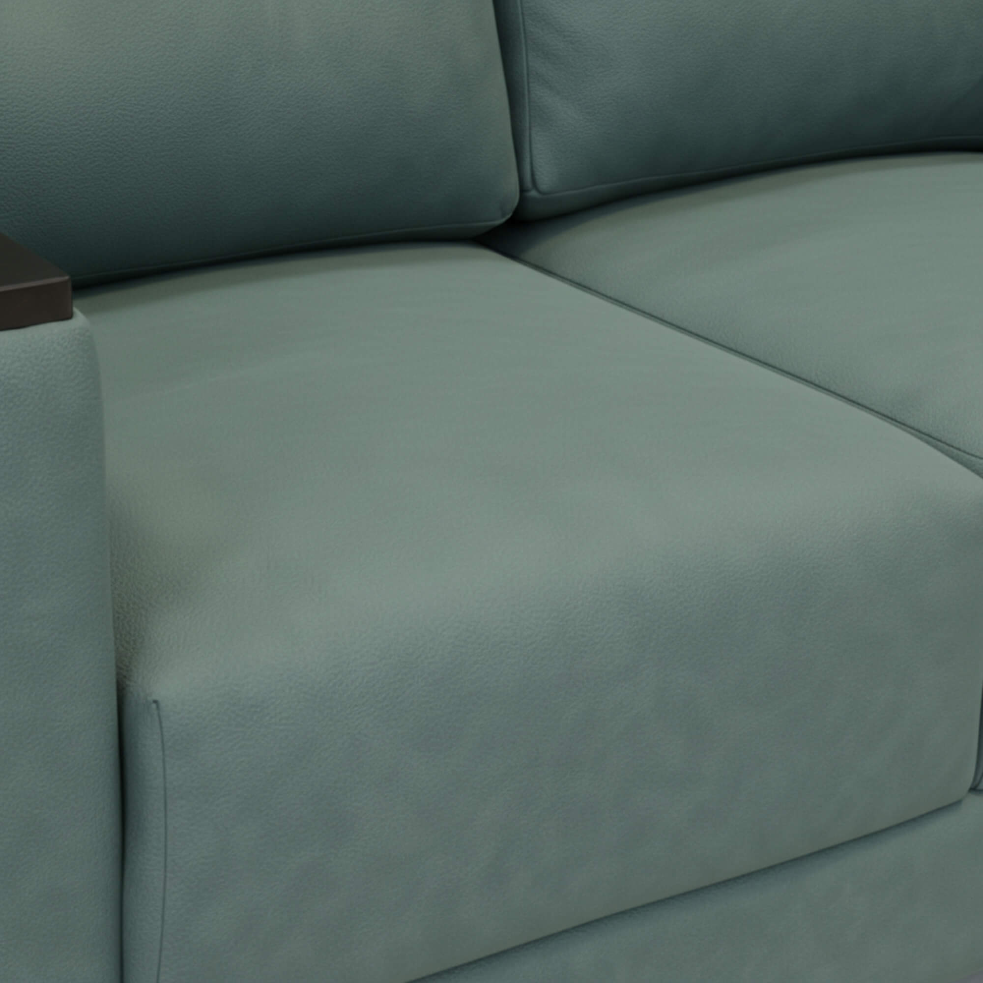 Pacific 2-seater Fabric has wide cushioned seat and padded armrest, designed for enhanced comfort and support.
