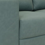 Pacific 2-seater Fabric’s soft fabric texture and detailed stitching is highlighted for added elegance and comfort.