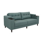 Pacific 3 Seater Sofa highlights sleek frame, supportive backrest and balanced modern proportions.