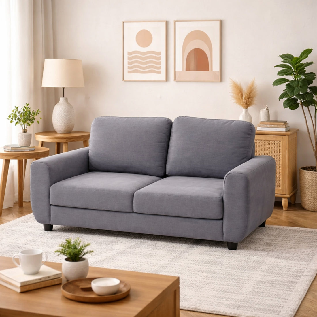 Armon 2-Seater Sofa â€“ A Premium Blend of Style and Comfort