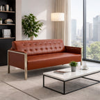 Eezy 2 Seater Leatherette Office Sofa for Reception & Lounge