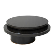 N302A Coffee Table depicts a centered state with its perfectly stacked circular gloss surfaces.