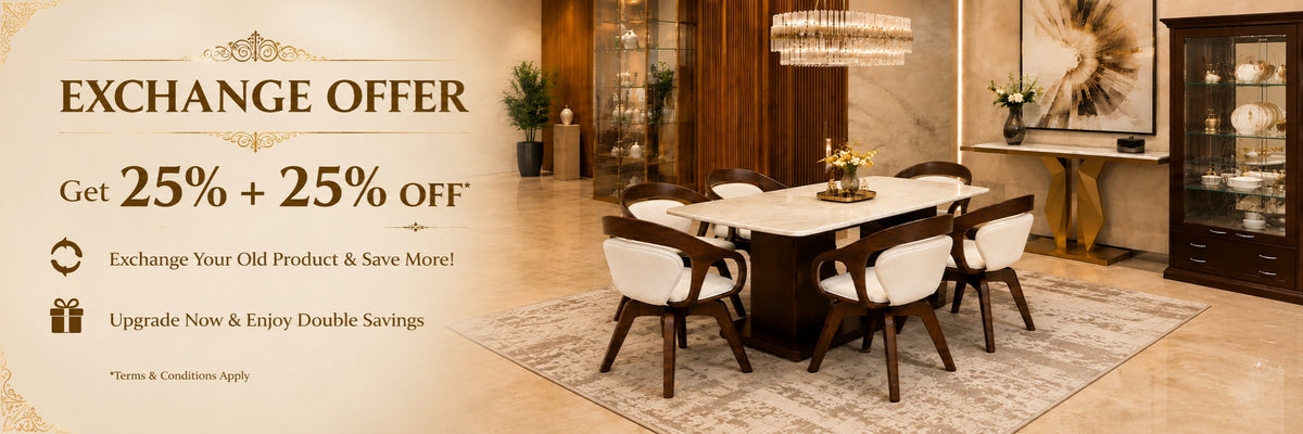 Krishna Furniture exchange offer - upgrade your old furniture
