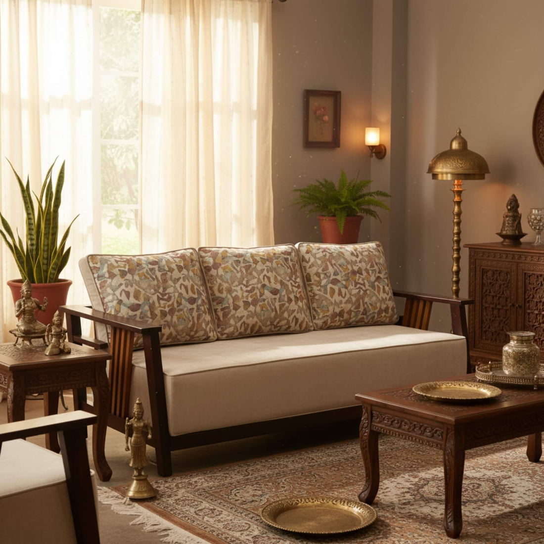 Best Grid 3 Seater Sofa in Faridabad