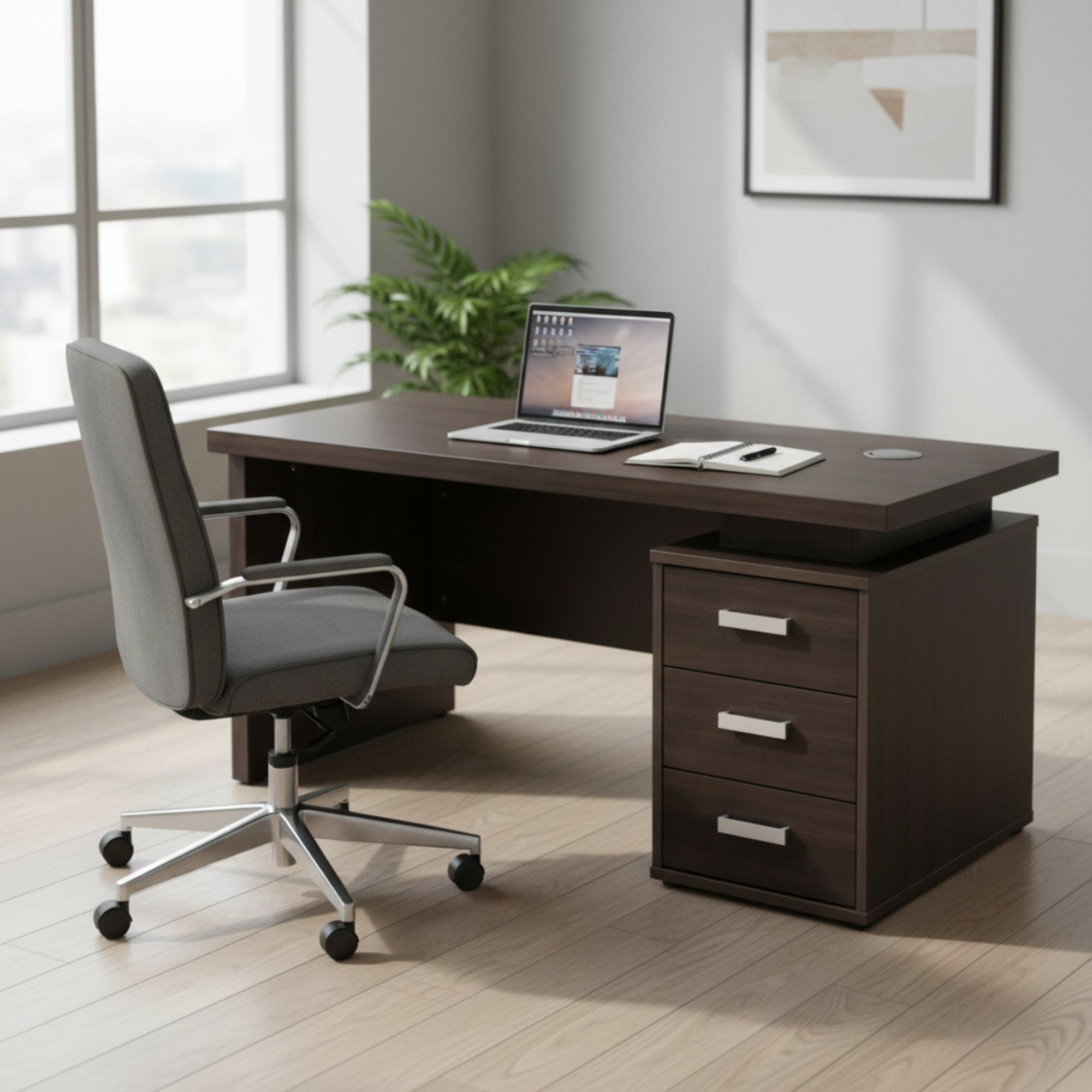 Krishna Furniture Emerald Office Table 7009