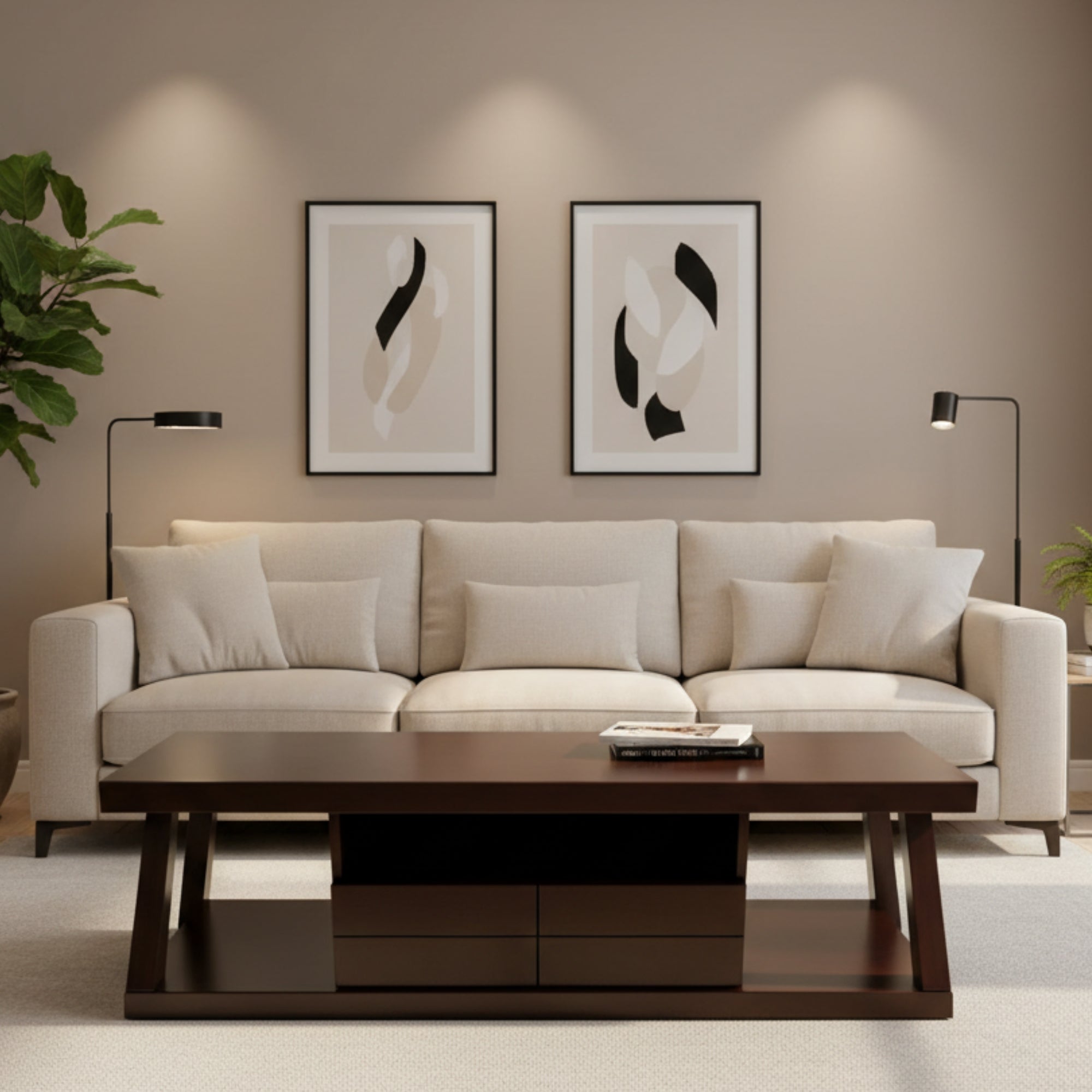 Krishna Furniture Miami Entertainment Unit