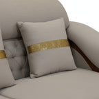Moon 3 Seater Sofa’s smooth upholstery, soft textures and a calming neutral palette highlights the sophistication.