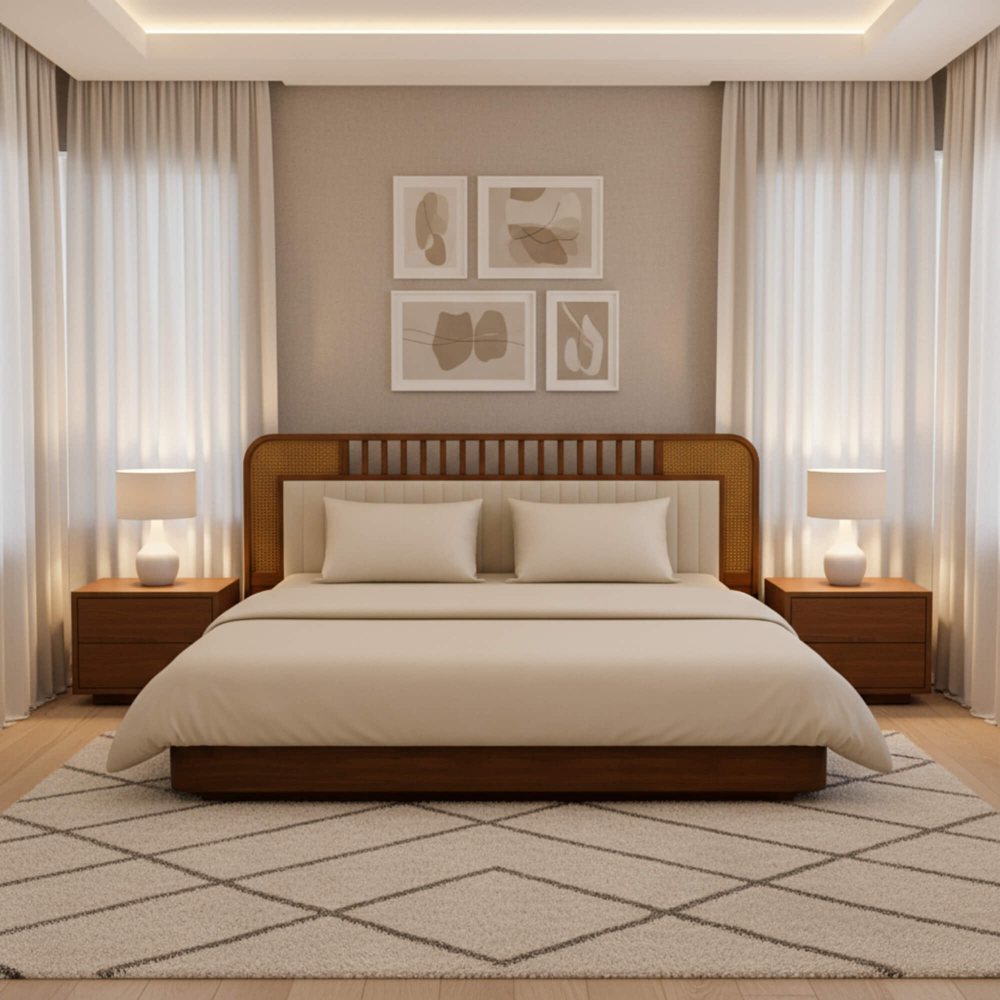 Veda King Bed with Storage – Statement Design with Everyday Ease