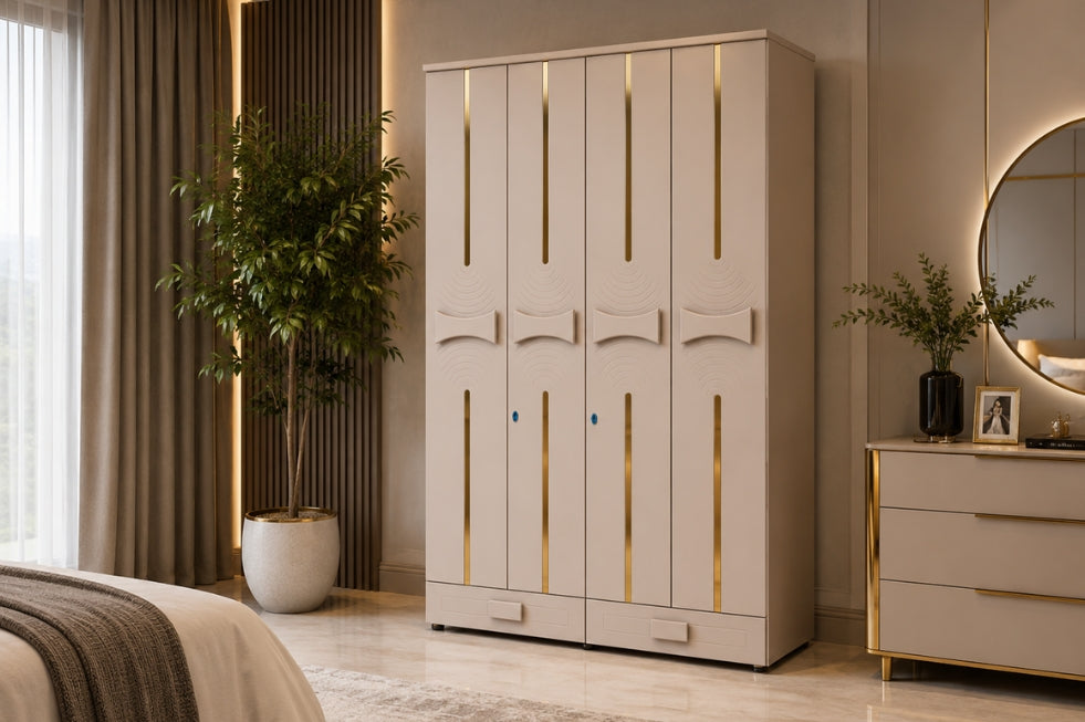 Wardrobe and storage furniture range at Krishna Furniture