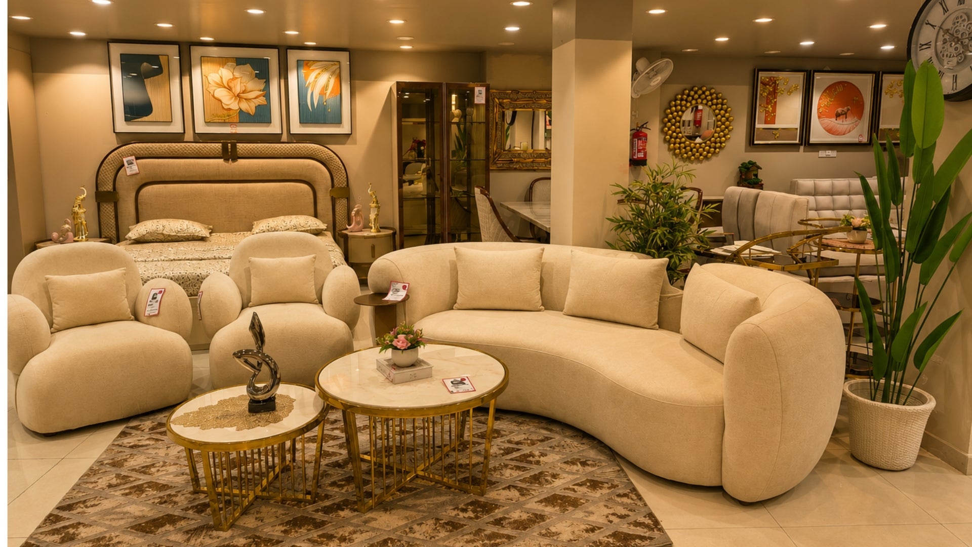 Krishna Furniture showroom in Ghitorni, New Delhi
